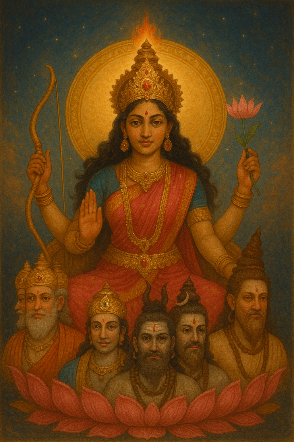 1008 Names of Lalitha Tripura Sundari - Divine Beads and Mala
